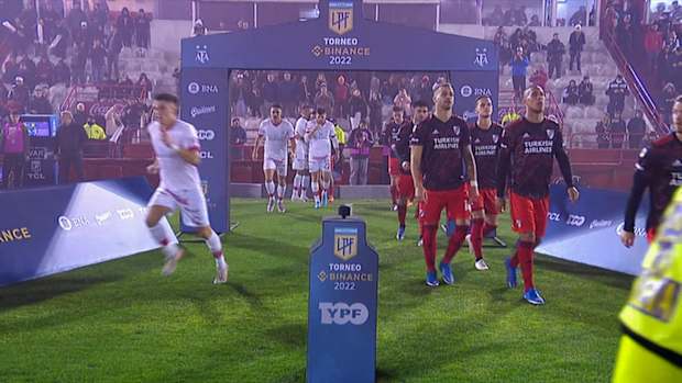 Liga Argentina: Huracán 3-2 River Plate